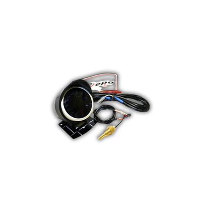 Depo Racing 52mm Led Oil Temperature Gauge Smoked With Warning Control Box