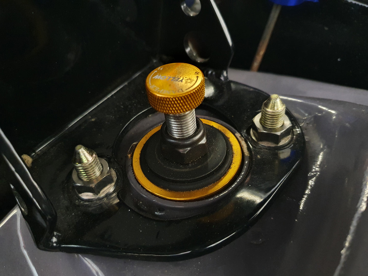 Exoracing Titanium Suspension Strut Top Nuts For Honda Civic Integra