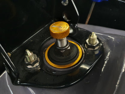 Exoracing Titanium Suspension Strut Top Nuts For Honda Civic Integra