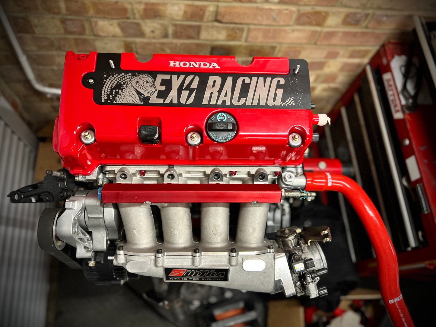 Exoracing Engraved Flush Spark Plug Cover For Honda K-Series