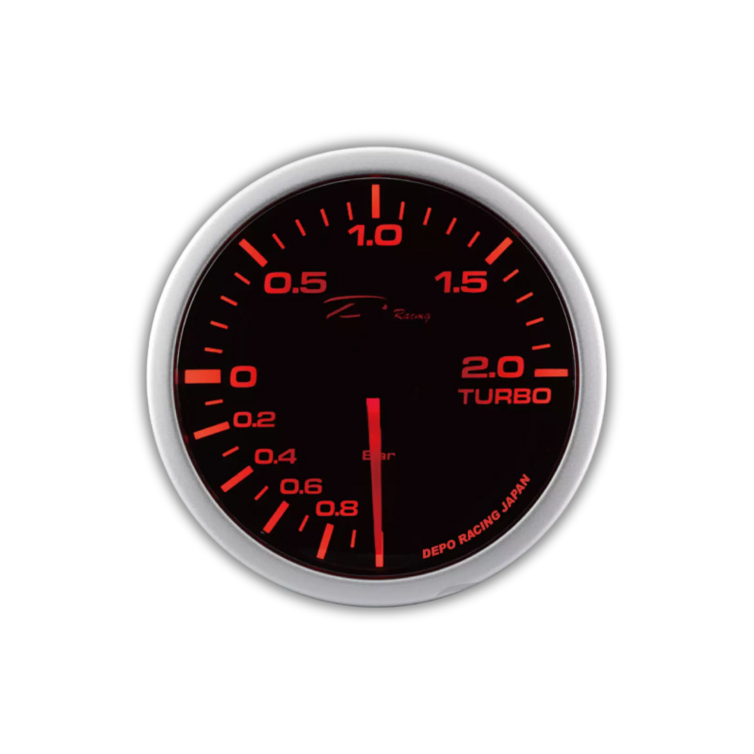 Depo Racing 52mm Boost Gauge 30Psi