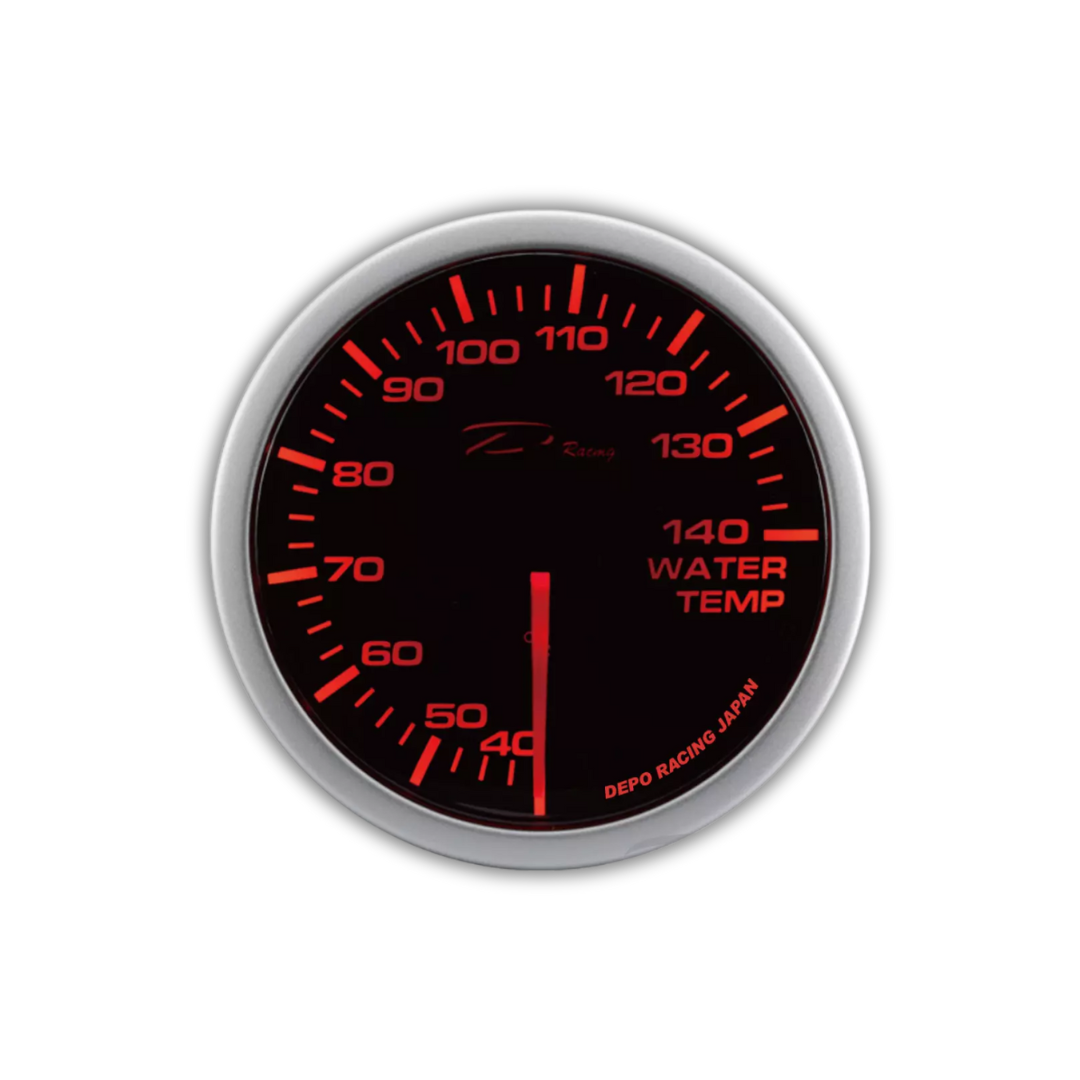 Depo Racing 52mm Water Temperature Gauge 140˚C