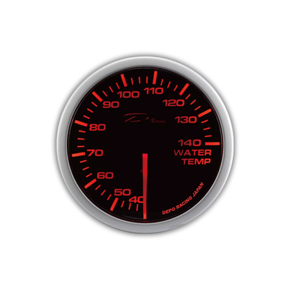 Depo Racing 52mm Water Temperature Gauge 140˚C