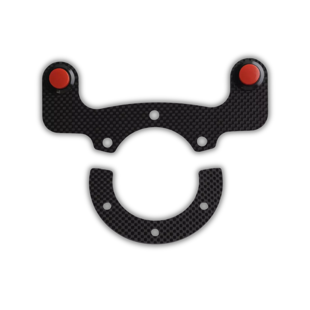 Hurricane Motorsport Steering Wheel Button Plate x 2