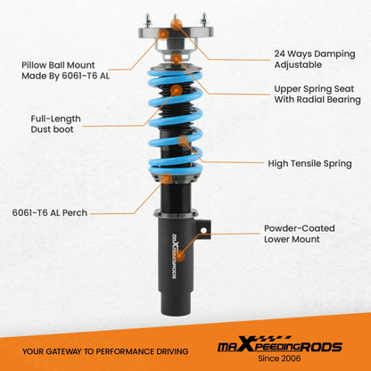MaXpeedingRods T6 Coilovers BMW 3 Series E46 M3
