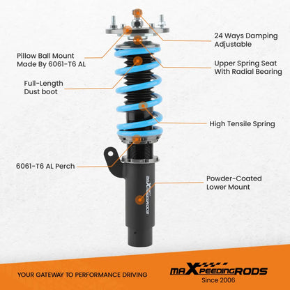 MaXpeedingRods T6 Coilovers BMW 3 Series E46