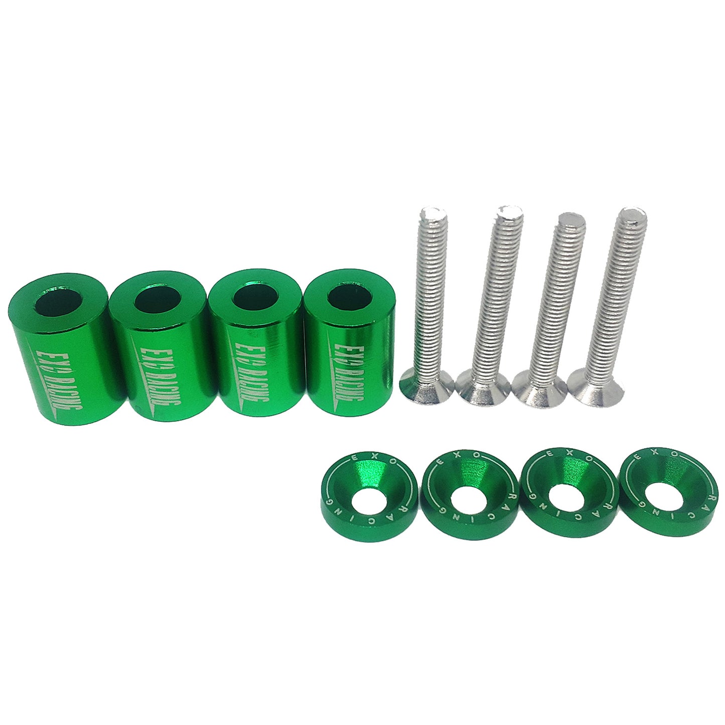 Exoracing Aluminium Bonnet Spacers