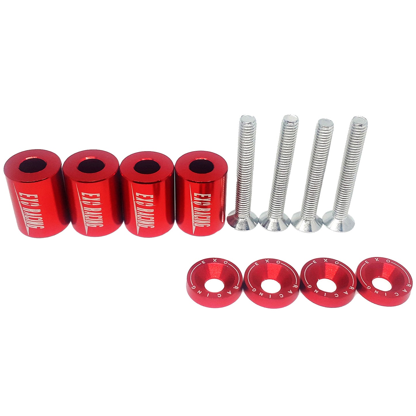 Exoracing Aluminium Bonnet Spacers