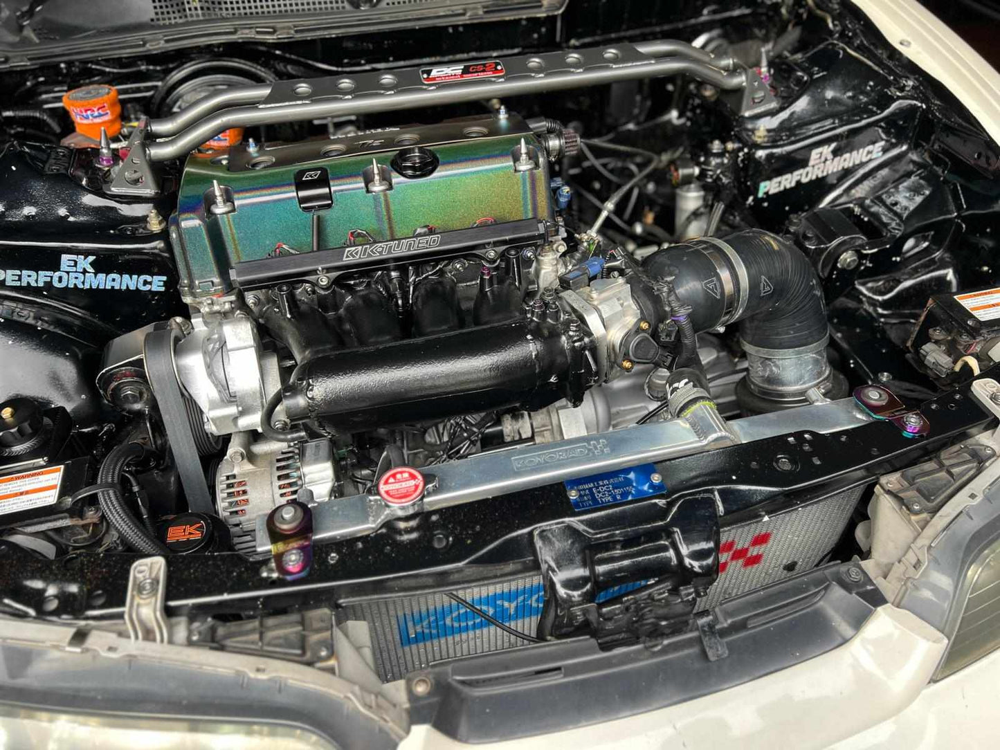 Exoracing Radiator Stay For Honda Civic Integra EK DC AP